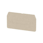 Weidmuller Partition plate, dark beige, 34.8 x 62 x 2mm Weidmuller